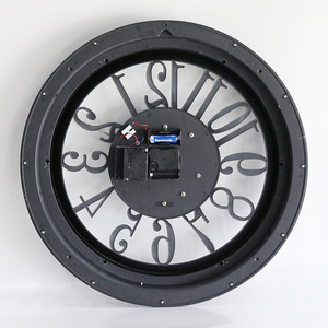 Đồng Hồ Treo Tường Lớn Bằng Nhựa Cổ Điển Khổ Sở 20 Inch Với Bánh Răng Di Chuyển - Product Image 6