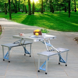 Ensemble de <span class=keywords><strong>table</strong></span> et de chaises de pique-nique pliantes <span class=keywords><strong>pas</strong></span> <span class=keywords><strong>cher</strong></span> - Product Image 1