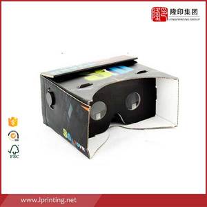 Thiết Kế Miễn Phí 3D Vr Hộp Thực Tế Ảo Google Vr Hộp Các Tông - Product Image 4