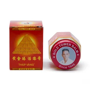 100% Original Vietnam Gold Tower hot ointment balm for Body Muscle Pains