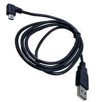 Werkseitig 90-Grad-Mini-USB-2. 0-Kabel mit linkem Winkel Typ a Mini B-Stecker-Verlängerung kabel Geflecht abschirmung für Kamera computer