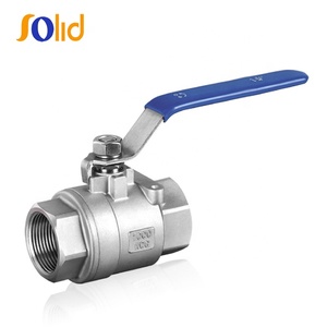 2 PZ <span class=keywords><strong>CF8M</strong></span> e Materiale WCB Avvitato End 1000WOG Valvole a Sfera - Product Image 2