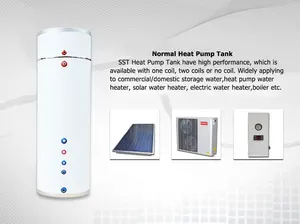 SST 200-1000l kunden spezifische intelligente Warmwasser speicher heizung Hochwertiger Haushalts warmwasser speicher