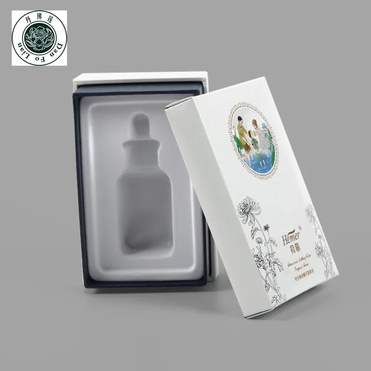Cosmetic boxes and packaging cheap empty paper cosmetics gift boxes hot stamping paper box with EVA