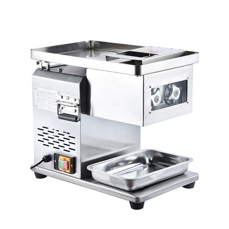 De China al por mayor Industrial comercial totalmente automático de mesa pescado fresco carne cruda triturado fino en rodajas cortador de máquina de venta