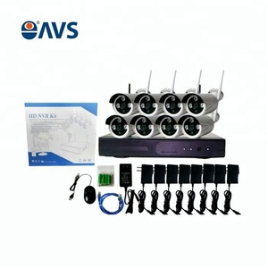 Mükemmel kalite HD 1080P mobil izleme kablosuz 8CH CCTV <span class=keywords><strong>IP</strong></span> kamera <span class=keywords><strong>NVR</strong></span> kiti - Product Image 1