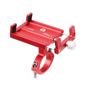 Universal <strong>Bike</strong> Bracket Anodized Aluminum Alloy Mobile Cell Phone Holder for Bicycle - Product Image 4