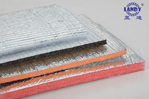 Isolant pour murs exterieurs et interieurs en feuille d'aluminium mousse de XPE tres resistant et tres reflechissant - Product Image 2