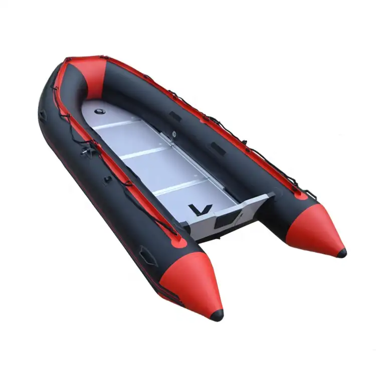 चीन 1.2mm पीवीसी Inflatable बिक्री के लिए 330 cm मछली पकड़ने पीपे का पुल नौकाओं