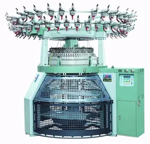 Huixing yuvarlak örgü makinesi Yüksek Hızlı Çift Jersey Bilgisayarlı Jakarlı yuvarlak örgü makinesi Mayer Ve cie