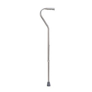 <span class=keywords><strong>Canne</strong></span> <span class=keywords><strong>de</strong></span> <span class=keywords><strong>marche</strong></span> médicale à bas prix en aluminium avec poignées en plastique gris et tube argenté brillant - Product Image 5