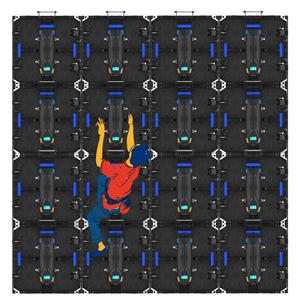 Sunrise P3 <span class=keywords><strong>P4</strong></span> P3.91 <span class=keywords><strong>P4</strong></span>.81 Pantalla Led a todo Color HD Video Wall Panel de alquiler 500mm X 500mm Gabinete Outdoor Led Video Wall - Product Image 1
