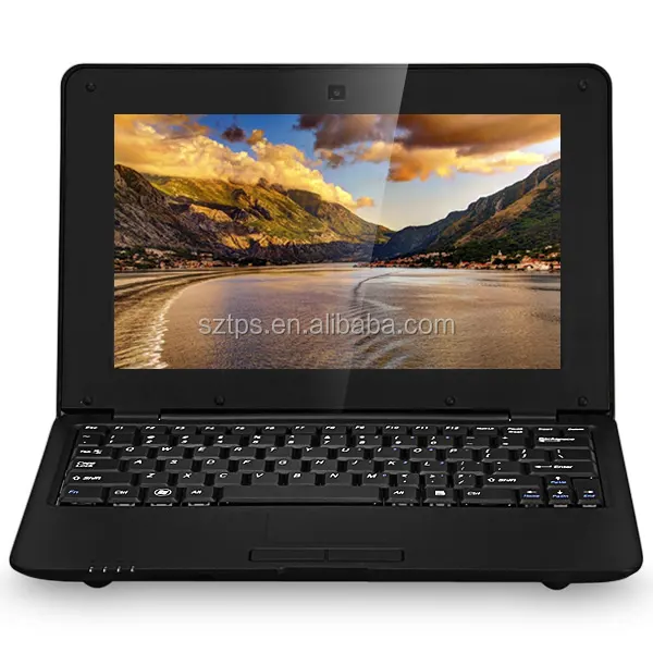 Free shipping 10 inch laptop Android 4.4 Dual core VIA 8880 computer notebook Netbook 512MB/4G wifi low price mini TP-S laptop