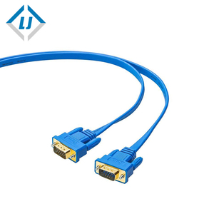 Cable Plano Macho-Macho de Cobre Puro Azul de Alta Calidad, 50 Metros, Convertidor VGA <span class=keywords><strong>a</strong></span> AV para Computadora - Product Image 3