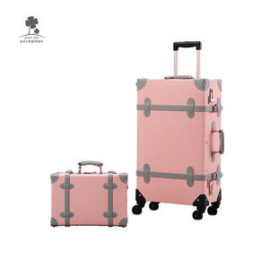 Promotional High Quality 12 20 22 24 26 Inch Traveling Suitcase 3 Piece Sets Pcs Trolley Luggage