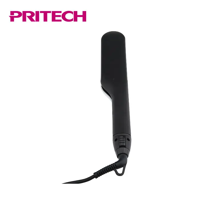 PRITECH de alta calidad PTC calor elemento bloqueables y manejar la función con la pantalla LCD de la plancha de pelo