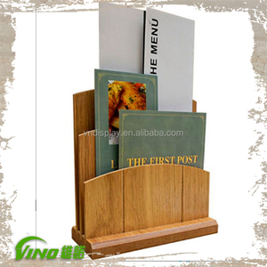 Ecológico A4/A5/1/3 restaurante menú estante de exhibición soporte extraíble para publicidad - Product Image 5