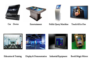 Tất Cả Trong Một 65-Inch Công Nghiệp PC Multitouch IR Màn Hình Cảm Ứng Lớp Phủ 10-Điểm Giao Diện USB Mới Cảm Ứng Công Nghiệp Bảng Điều Chỉnh Máy Tính - Product Image 2