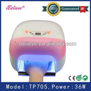 I- pense 45w puissants. lampe led à ongles/séchoir à ongles uv pour les 5 doigts avec l'induction - Product Image 1