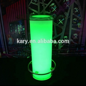 أعلى كوكتيل عالية حانة الجداول المحمولة طاولة بار LED حانة الأثاث - Product Image 3