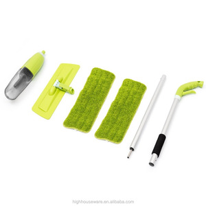 Mopa de pulverización de piso, limpiador de pulverización de microfibra HOMILY mopa de mango profesional de DOUBLE-SODE grados para cocina casera de madera dura, laminado, - Product Image 4