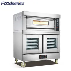 Restoran Peralatan Dapur Baking Oven dengan Fungsi Manual dan Kecil Proofer, Toko Roti Kue Oven Di India