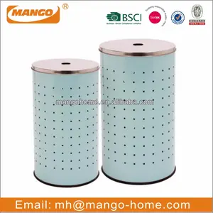 Cesto per Bucato Moderno in Metallo con Ruote - Product Image 5