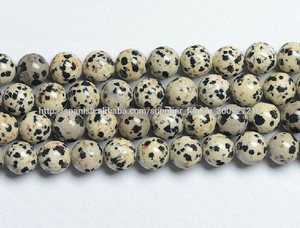 8mm perlas de piedras preciosas naturales redondos dálmata <span class=keywords><strong>jaspe</strong></span> piedra semi preciosa floja - Product Image 1