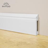 Plinthe en plastique blanc étanche INTCO facile à installer pour usage hôtelier avec garantie de 3 ans