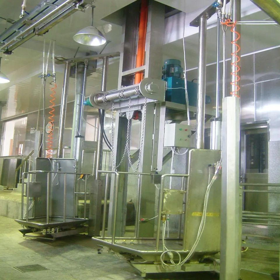 ハラール牛の食肉処理農業機器牛の食肉処理フック自動化機器