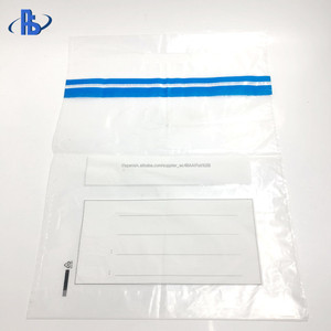 Transporte/opaco a prueba de manipulaciones de plástico adhesivo bolsa de depósito - Product Image 5