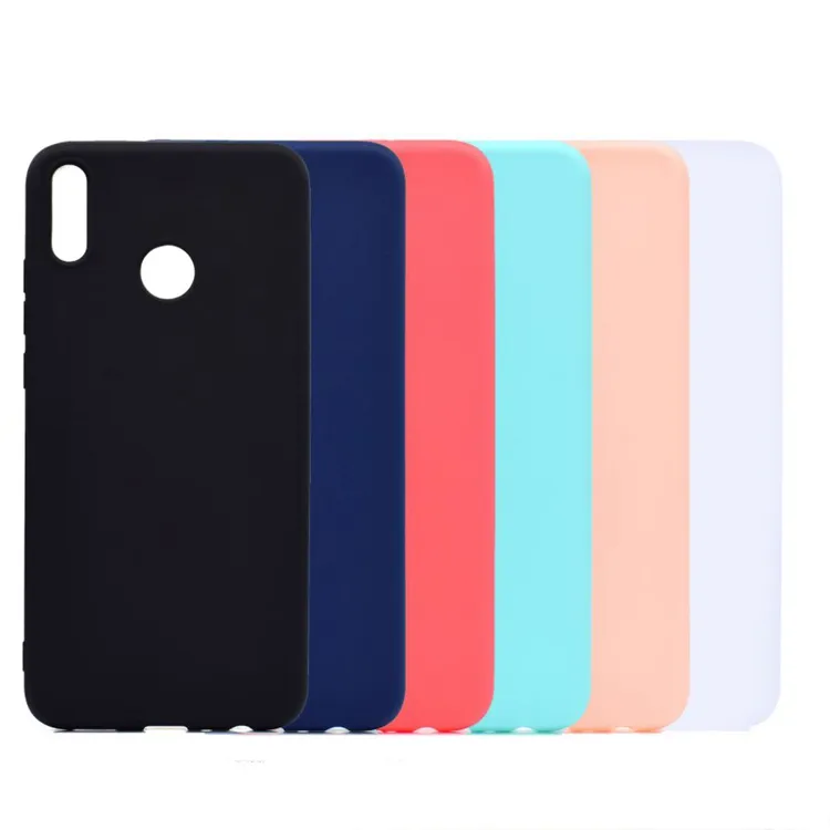 candy color frosted tpu phone case for huawei honor 8x max