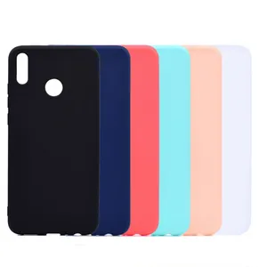 Candy color 젖 빛 tpu phone case 대 한 huawei 명예 8x max