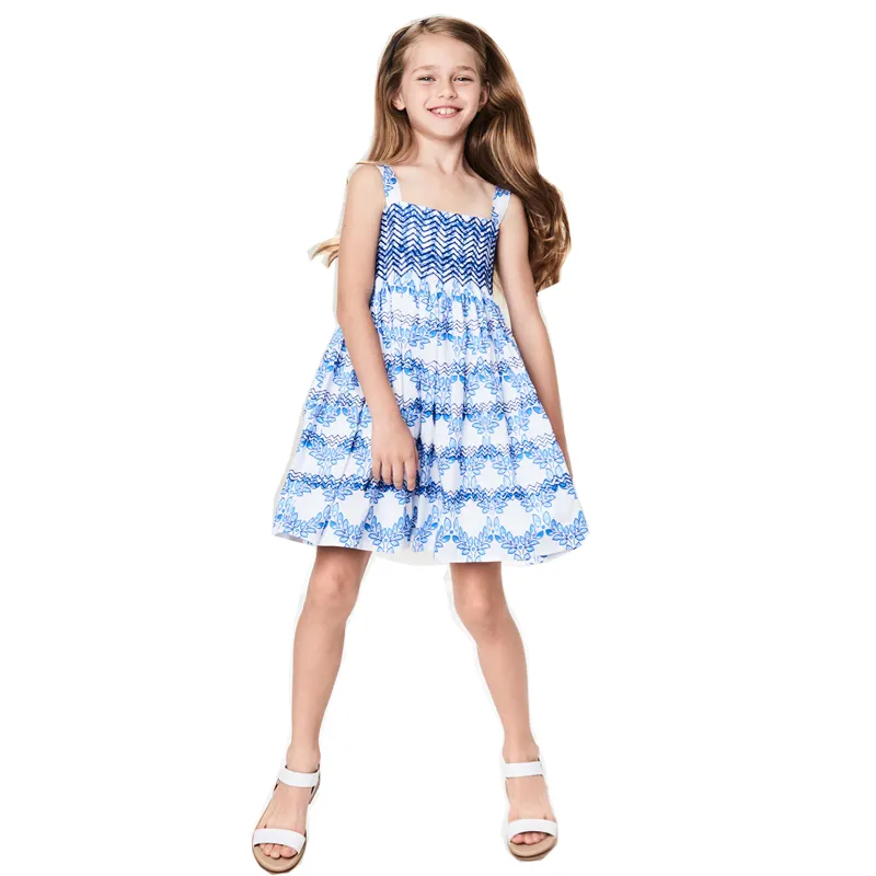 2022 summer kids fancy dress girl halter off-shoulder sleeveless 12 years flower girls dresses