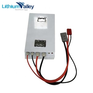 새로운 <span class=keywords><strong>Lipo</strong></span> 배터리 충전식 <span class=keywords><strong>24V</strong></span> 120AH AGV 배터리 리튬 이온 Lifepo4 배터리 캔/RS485/RS 232 Commnuications