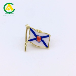 Insignia personalizada de moda, alfileres de solapa de metal de prague - Product Image 4