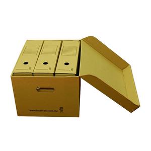 Bán buôn Cuốn Sách Lớn tập tin A4 lưu trữ bao bì gấp giấy sóng chất kết dính hộp lưu trữ cho cuốn sách lưu trữ - Product Image 4