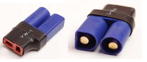Connettori senza fili RC In metallo EC5 adattatore T-Plug maschio-femmina (stile Deans) per batteria Lipo RC e Plug-In diretto ESC - Product Image 5