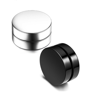 Uomini orecchino magnete vite prigioniera dell'orecchio non piercing no pain no foro di aspirazione magnetica fresco della vite prigioniera di modo degli <span class=keywords><strong>orecchini</strong></span> a buon mercato costo di nero - Product Image 3