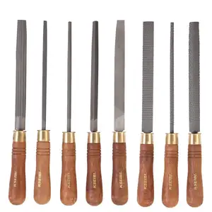 KSEIBI Holzgriff Stahl & Rasp 8 zoll Gehärtete Hand Stahl Datei Set Hand Tool Set