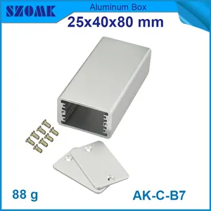 Netzwerk-switch aluminium gehäuse aus metall juntion box 25x40x80mm