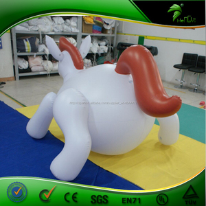 Diseño único caballo inflable con un vientre grande, inflable caballo lindo - Product Image 3
