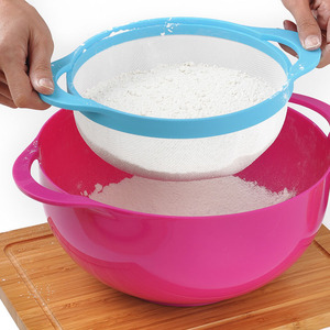 Juego de utensilios de cocina, cuenco de mezcla colorido, arcoíris, cesta de lavado de frutas y verduras, colador, exprimidor de limón, 5 uds., <span class=keywords><strong>2019</strong></span> - Product Image 5