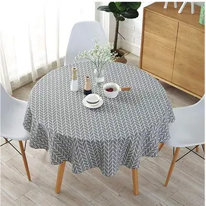 108" Inch Round Tablecloths for Circular Table Cover