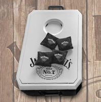 Glacière en plastique HS avec jeu de lancer de sacs de haricots Cornhole, glacière pour jouer à des jeux de lancer, glacière pour aliments