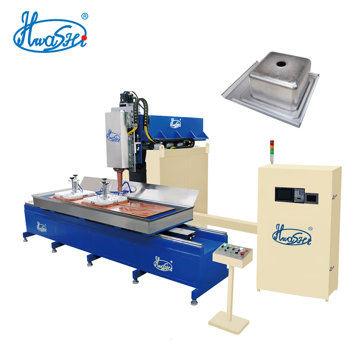 HWASHI CNC автоматическая кухонная раковина из нержавеющей стали, сварочная машина, цена
