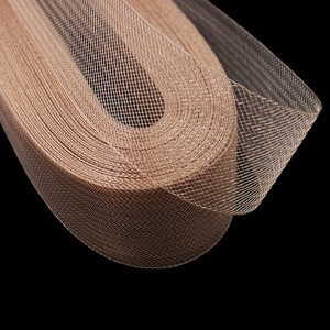 2&quot; 5cm <strong>Flat</strong> Stiff Hard Plain Crin <strong>Horsehair</strong> <strong>Crinoline</strong> <strong>Braid</strong> for Women - Product Image 1
