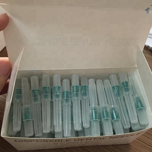 25 게이지 치과 일회용 바늘 마취 사용