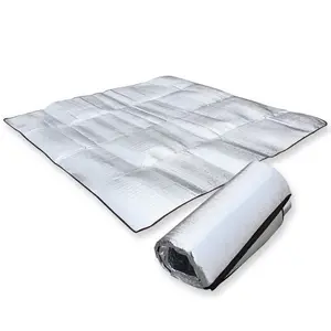 picnic mat with foam alu foil beach blanket