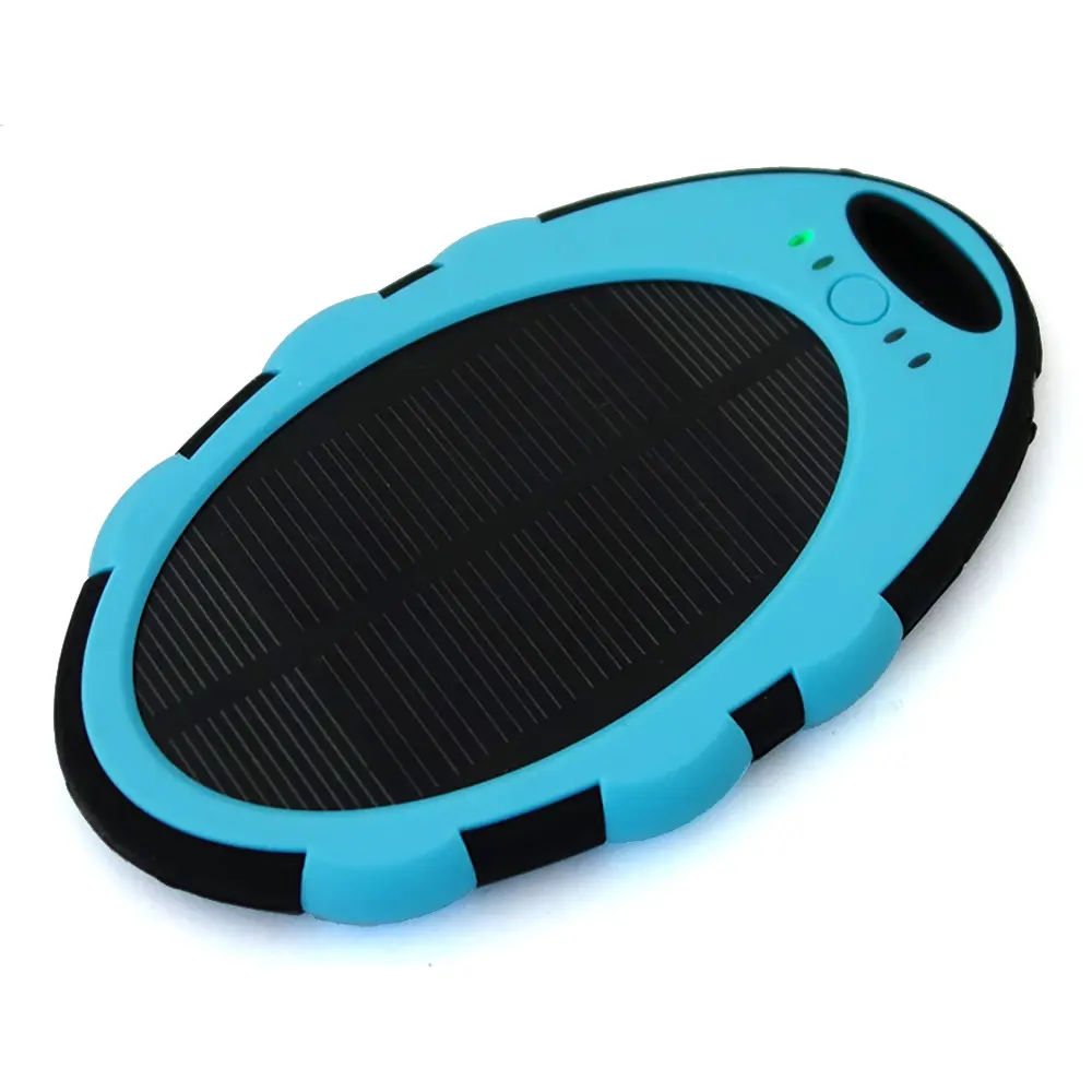 Carregador solar portátil 5000mah, banco de energia solar para celular, preço de fábrica, venda a atacado